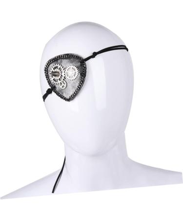 Beaupretty Halloween Eye Mask prom props gear clock decoration eye mask single eye mask eye patch Masquerade eye mask Decor Blindfold halloween apparel Eye Mask Halloween M Black - Buy Online on GoSupps.com