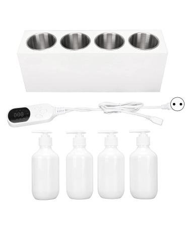 Premium Massage Oil Heater - Fast Heating Safety Features & 9-Temperature Settings | Multi-Purpose Gel Warmer for Spa & Home Use (EU) - Buy Online on GoSupps.com