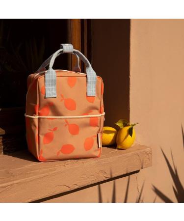 Shop Sticky Lemon Small Backpack - Farmhouse Special Edition Lemons | Harvest Moon Print | International Shipping - Buy Online on GoSupps.com