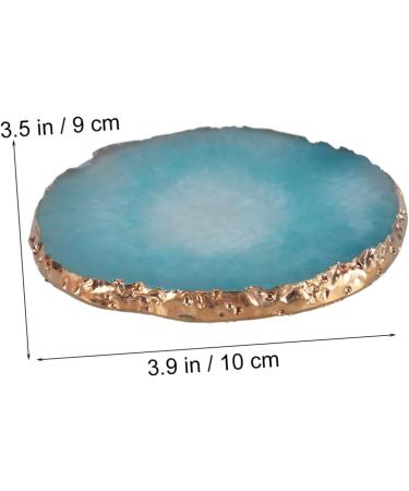 HAPINARY Japanese Cut Resin Nail Art Palette Palette For Nail Gel Round Makeup Paint Tray - Buy Online on GoSupps.com