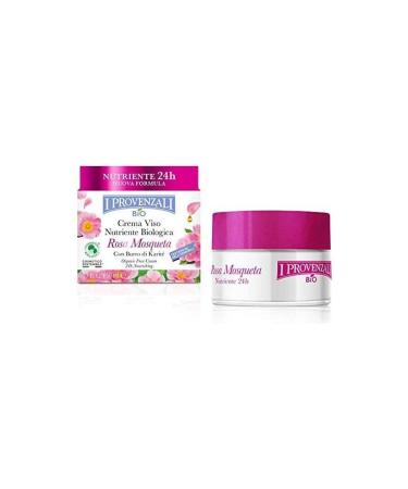 Organic Face Cream Nourishing Rosa Mosqueta 50 ml 1.6 Fl Oz made in italy italian import