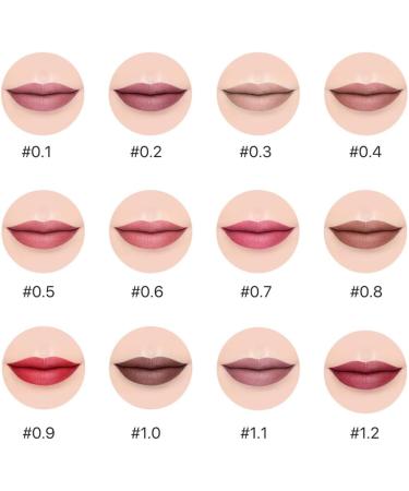 siduytin Matte Lipstick Double For Head Waterproof Smooth Nonstick Cup Lip Gloss Travel Bag Lips Make Up Women Girls Ladies Type 1 - Buy Online on GoSupps.com