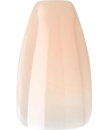 KISS Bare-But-Better Press-On Nails Nail Glue Included Embrace It Light Nude Medium Length Coffin Shaped 31 Ct. - Buy Online on GoSupps.com