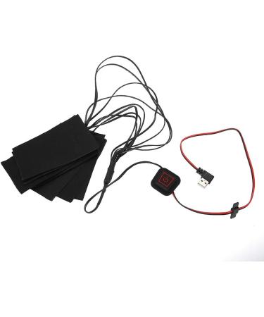 8-in-1 Washable USB Fabric Heating Pads for Clothes | International Shipping Available - Buy Online on GoSupps.com