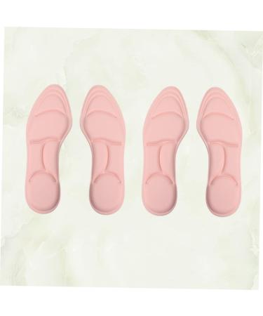 Healeved High Heel Inserts for Women - 2 Pairs Orthotic Insoles with Arch Support and Absorption Pad - Pink, 25X8.8cm - Buy Online on GoSupps.com
