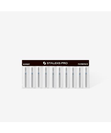 STALEKS PRO - Diamond Bit - Sharp Flame (Blue Ring) I Attachment for Nail Cutters I Grinding Attachment for Electric Grinding Devices I Nail Drill Bit for Apparative Manicures and Pedicures - Buy Online on GoSupps.com