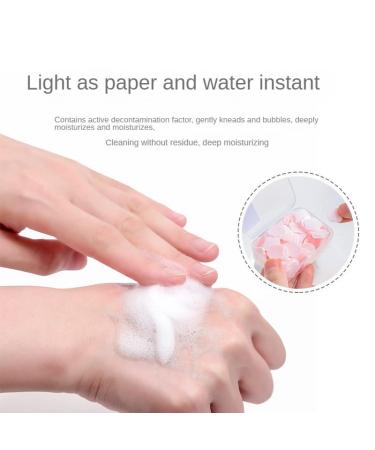 Mini Portable Handwashing Soap Slice - Clean Moisturize & Easy to Carry | Ideal for Travel - Buy Online on GoSupps.com