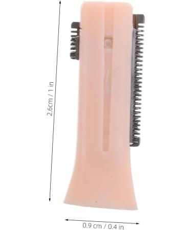 TOYZFRIENDY 10Pcs Replaceable Electric Eyebrow Trimmer Blades Soft SkinFriendly Precision Blades for Personal Facial Hair Care Quick Replacement for Longterm Use Orange - Buy Online on GoSupps.com