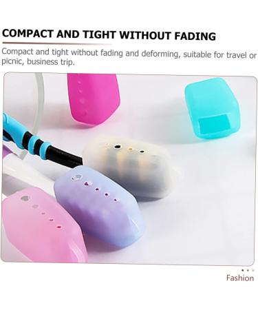 Tovinanna 10-Piece Toothbrush Caps - Portable Dust Protection Envelopes for Travel | Buy Toothbrush Covers Online - Buy Online on GoSupps.com