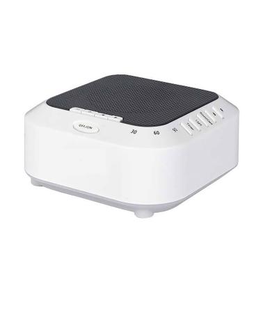 White Noise Machine with 28 Natural Soothing Sounds Rechargeable Portable Sound Machine withTimer Volume Control Sleep Therapy for Baby Kids Adults for Travel Office Home