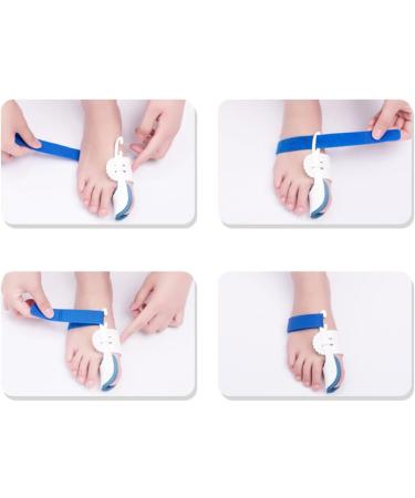 Healifty Hallux Valgus Correction Toe Spreader - Pain Relief Splint (White Blue) | International Shipping Available - Buy Online on GoSupps.com