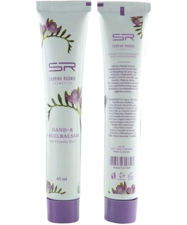 Sabrina Rudnik Hand and Nail Balm 45 ml Fressia Scent Pack of 3 + Notepad varivendo - Buy Online on GoSupps.com