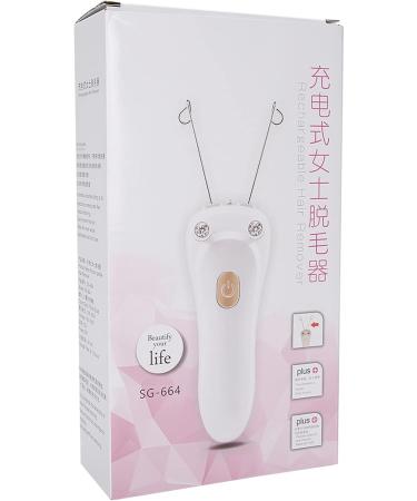 Threading Epilator Safe Electric Threading Epilator Physical Depilation Armpit Arms for Woman Face (Gold) - Buy Online on GoSupps.com