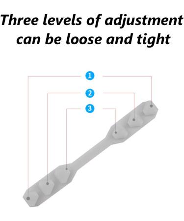 Adjustable Silicone Strap Extender for Mask - Anti-Slip Ear Cord Extension Buckle - Buy Online on GoSupps.com