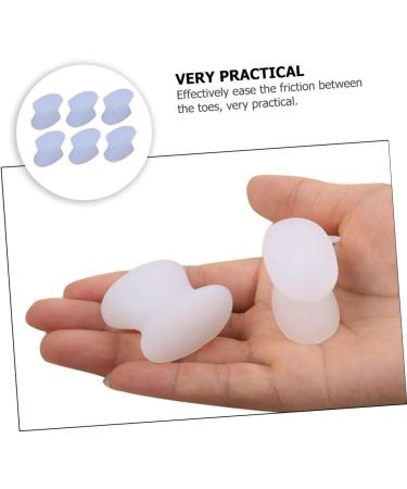 8pcs Orthopedic Bunion Kit - Toe Separator, Thumb Protector, Nail Protector, Night Splint, Hallux Straightener, Bunion Pads for Big Toe - White - Buy Online on GoSupps.com
