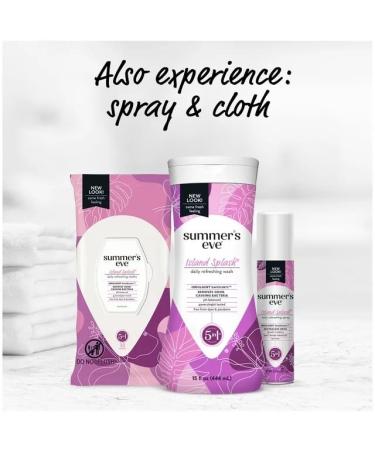Summer's Eve Cleansing Wash for Sensitive Skin - Island Splash 15 fl oz | Gentle Intimate Care for All Skin Types - International Shipping - Buy Online on GoSupps.com