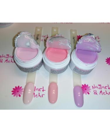 N+M TRENDLINE Classic White & Purple Color Gel 5ml - LED/UV Highly Opaque Scratch-Resistant | International Shipping - Buy Online on GoSupps.com