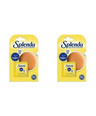 Splenda 100 Sweet Minis Sweetener 21 g (Pack of 2) 100 Count (Pack of 2)