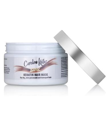 Keratin Hair Mask With Argan oil and Shea butter for Dry Damaged Hair. Made with Natural Ingredients that Nourish Hydrates and Restores strength to your hair without damaging your hair cuticle.11.6 0Z