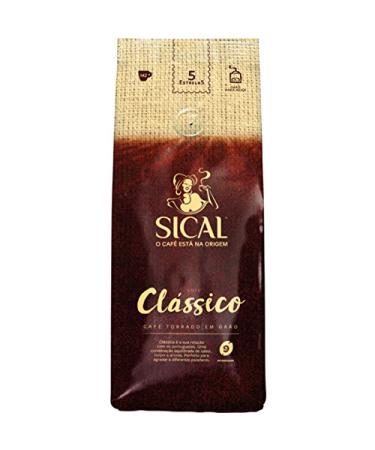 Sical 5 Stars Delicious Portuguese Roasted Coffee Beans 1Kg x 12 bags 12kgs