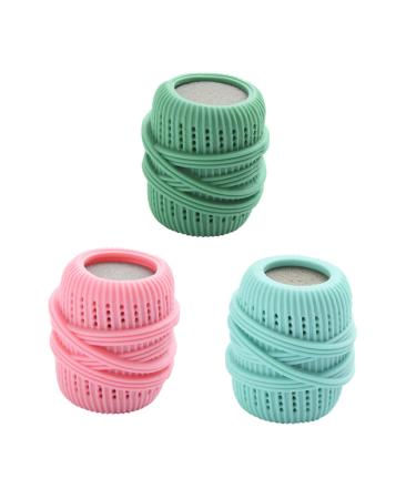 Alipis Washing Machine Balls 3pcs Set Washing Machine Laundry Ball Dryer Reusable Laundry Scrub Balls Dryer Washing Soap Washing Machine Soap Ball Sponge Anti-tangle Cleaning Ball