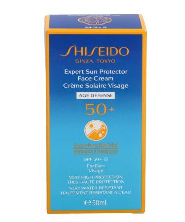 Shiseido Sun Protector Cream SPF 50+ - 50ml | Buy Sunscreen Online - Fast International Shipping - Buy Online on GoSupps.com