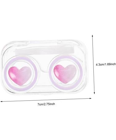 Solustre 8-Piece Contact Lens Container Set | Cosmetic Lens Organizer & Storage Box | Ideal for Clinics - Buy Online on GoSupps.com