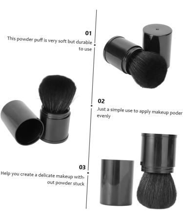 POPETPOP Cosmetics Blush Brush Travel Brush Makeup Blending Brush Foundation Makeup Brush Highlighter Black Makeup Face Powder Miss Cosmetic Brush Telescopic - Buy Online on GoSupps.com