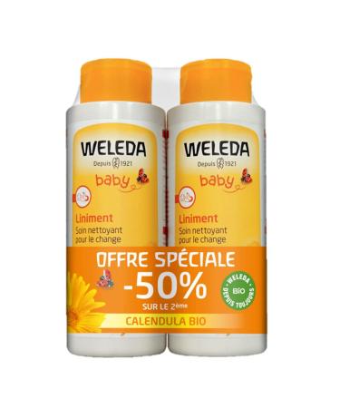 Weleda Baby Liniment Calendula Pack of 2 x 400 ml