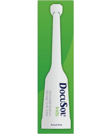 Docusol Kid's Mini Enema 100mg for Constipation Relief - 5 Count Pack - Buy Online on GoSupps.com