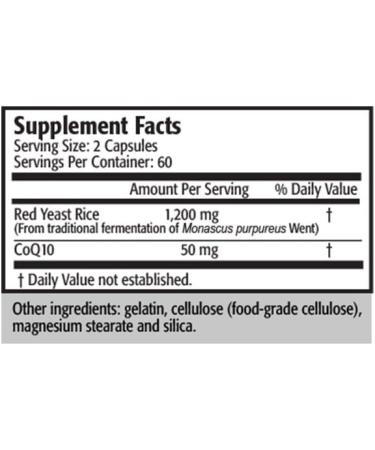 Res-Q LDL-XQ10 Red Yeast Rice & CoQ10 Supplement - 120 Capsules - Buy Online on GoSupps.com