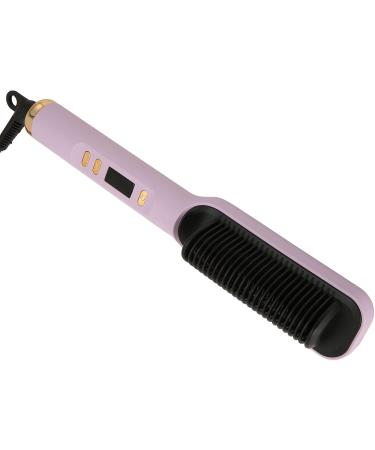 Buy Generic Hair Straightener Brush - Dual Use Adjustable Temperature Negative Ion Technology for Smooth Straight or Curly Hair - 110-220V (US Plug) - International Shipping Available - Buy Online on GoSupps.com