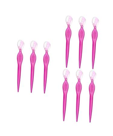 FRCOLOR 9 Pcs Exfoliating Dermaplaning Tool Facial Hair Razor Women Facial Razor for Hair Removal Eyebrow Remover Exfoliating Face Razor Eyebrow Razor Stainless Steel Electrical Tools
