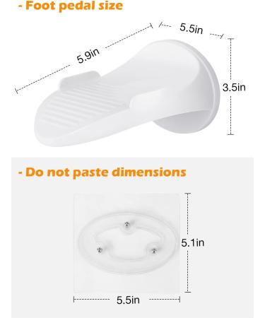 Tokokimo Shower Foot Rest - Non-Slip Pedicure Stool for Shaving Legs, No Drill Bathroom Pedal - Buy Online on GoSupps.com