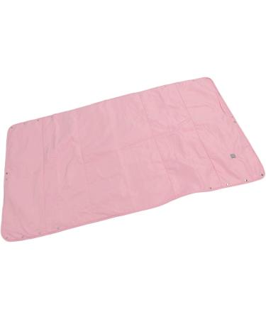 Boroco Heated Electrical Monitoring Ceiling - Adjustable Temperature Wrap Portable & Washable Cotton Heating Blanket - Foldable & Reusable for Travel (Pink) - Buy Online on GoSupps.com