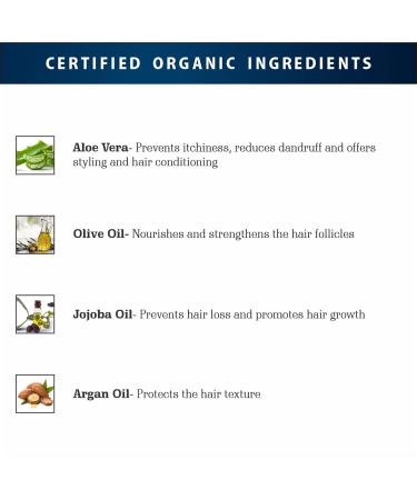 Certified Organic Beard & Mustache Holding Wax Gel for Men - Strong Hold Styling with Argan Oil - 50gm | Chemical Free, Vegan & Cruelty Free - Buy Online on GoSupps.com