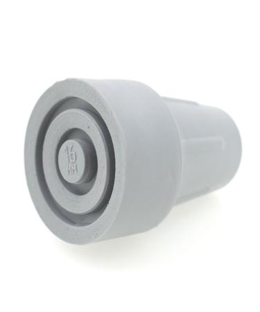 High Quality Rubber Ferrules (2 Pack) - Choose your size/colour! (18mm Grey) 18mm Grey