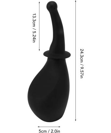GUPE Silicone Enema Bulb Eco-Friendly Flexible Design for Bowel Relief | Travel-Friendly Enema Kit with Nozzle - Buy Online on GoSupps.com
