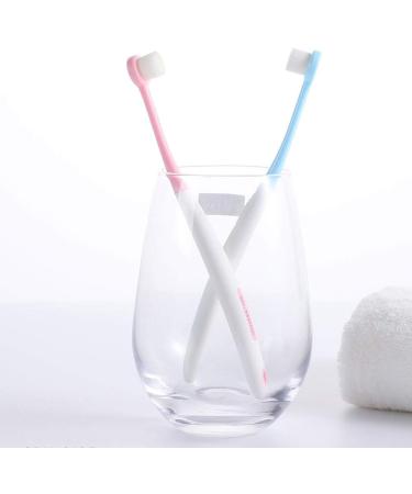 Ultra-Like WXPJMDFC Toothbrushes for Adults & Juniors - 10 000 Bristles - 8-Pack Travel Toothbrush Set | Ideal for Pregnancy & Body Care - Buy Online on GoSupps.com