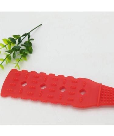 Milist 2 Massage Bars Gua Sha Scraping Hammer - Red Acupoint Massager for Body & Back Health Care - Buy Online on GoSupps.com