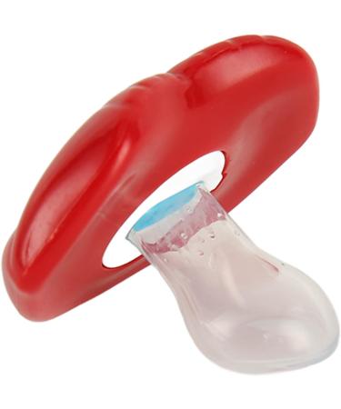 Funny Lip Pacifier | Natural Rubber & Soft Silicone | Washable Toddler Soothe & Gum Relief - Buy Online on GoSupps.com