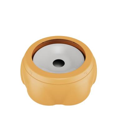 Wasserne bowl for dogs 1.1l leak-proof drinking nipping anti-schwapp eating dogs on the way slippery cat dog pets dogs bowl of anti-schwapp water dispenser (orange)