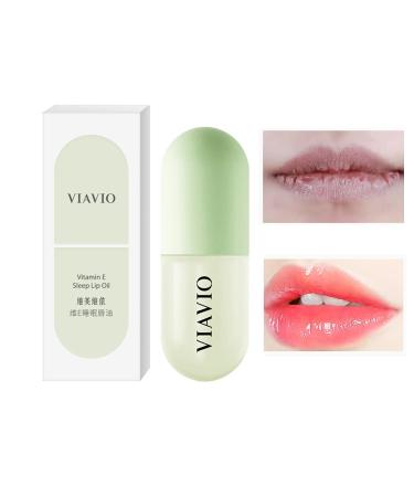 Lip Plumper - Natural Lip Plumper Enhancer and lip care serum 4ml vitamin e lips plumper repair lip fine lines mask long -lasting moisture sleep lip oil