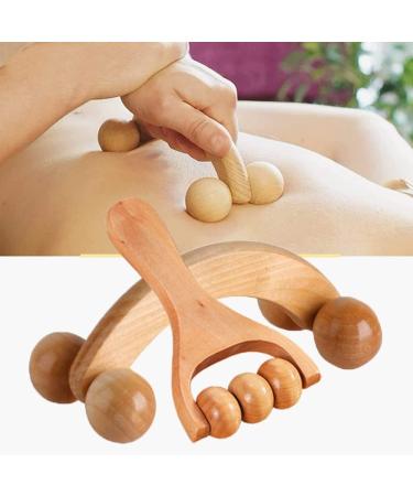 Luxurious Wood Therapy Massage Set #4 | Natural Muscle Relief for Back Neck & Legs | Enhance Body Shape & Skin Health - Buy Online on GoSupps.com