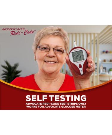 Advocate 50 Count Value Pack Diabetic Test Strips for Blood Sugar Monitor | at Home Glucose Testing - 50 Test Strips - Buy Online on GoSupps.com