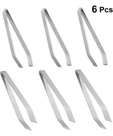 FRCOLOR Stainless Steel Food Tweezers - 3PC Set for Hair & Bone Removal | Precision Sloping Tweezers | 11x2.3cm | International Shipping Available - Buy Online on GoSupps.com