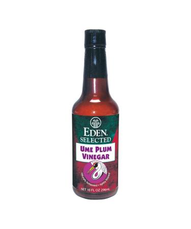 Eden Ume Plum Vinegar, Authentic Traditionally Made, No Chemical Additives, 10 oz Amber Glass Bottle