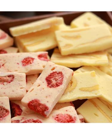 Mango Strawberry Kiwi milk cake candy Mixed flavor snacks sweet traditional handmade pastries soft waxy Nougat casual snacks snack dessert Happy candy gift snack pastry (60 packs) - Buy Online on GoSupps.com