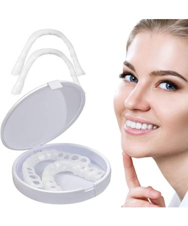 Buy XZLZMD Silica Gel Dentures - Reusable Upper & Lower Veneers for a Perfect Smile | Unisex | 5 Pairs - International Shipping Available - Buy Online on GoSupps.com