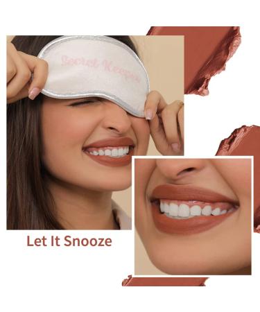 Cosmetics So Creme Creamy Matte Lipstick - Long-Lasting Weightless Lip Color for Women | Let It Snooze - 0.1 oz - Buy Online on GoSupps.com